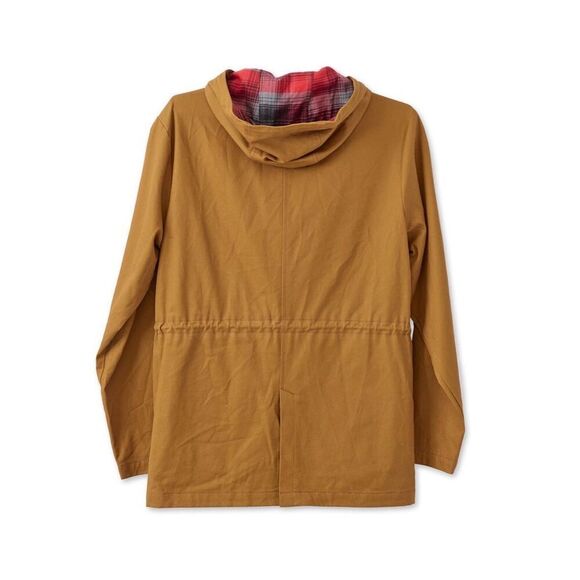 Kavu Men's Partaker Jacket Tobacco Tan Fleece Plaid Lining - Picture 5 of 15